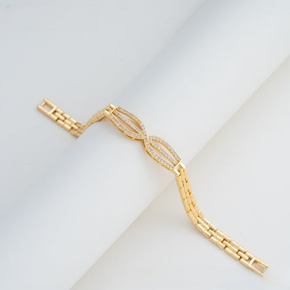 Camellia Link Bracelet for Women