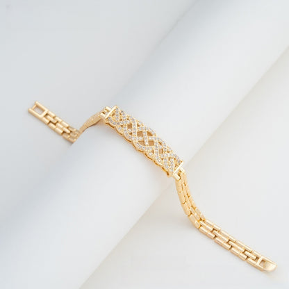 Women’s Pavé Link Statement Bracelet