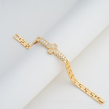 Camellia Heart Bracelet for Women