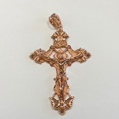 Vintage Cross Pendant Rope Chain Necklace for Women and Men - Hip Hop Streetwear Statement Jewelry
