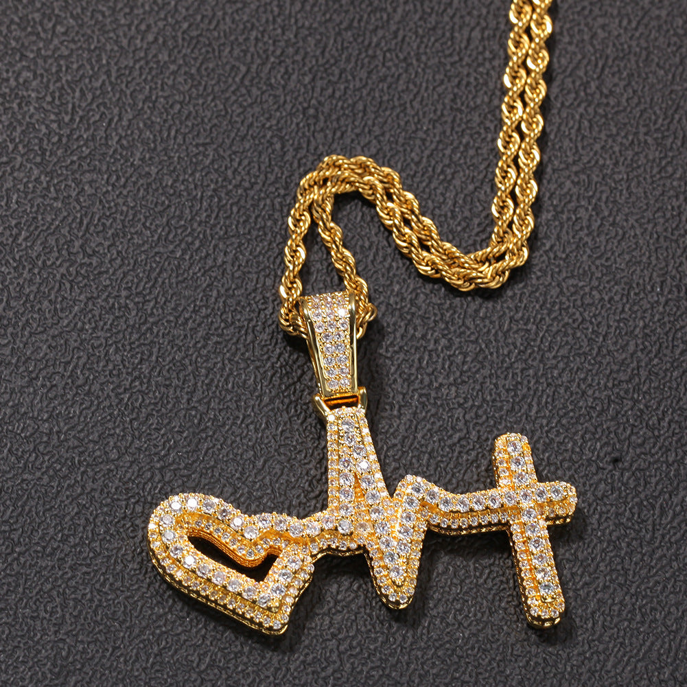 金色吊坠+24inch麻花链 product image