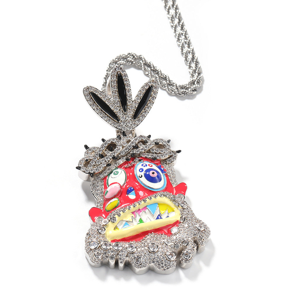 银红色+24inch麻花链 product image