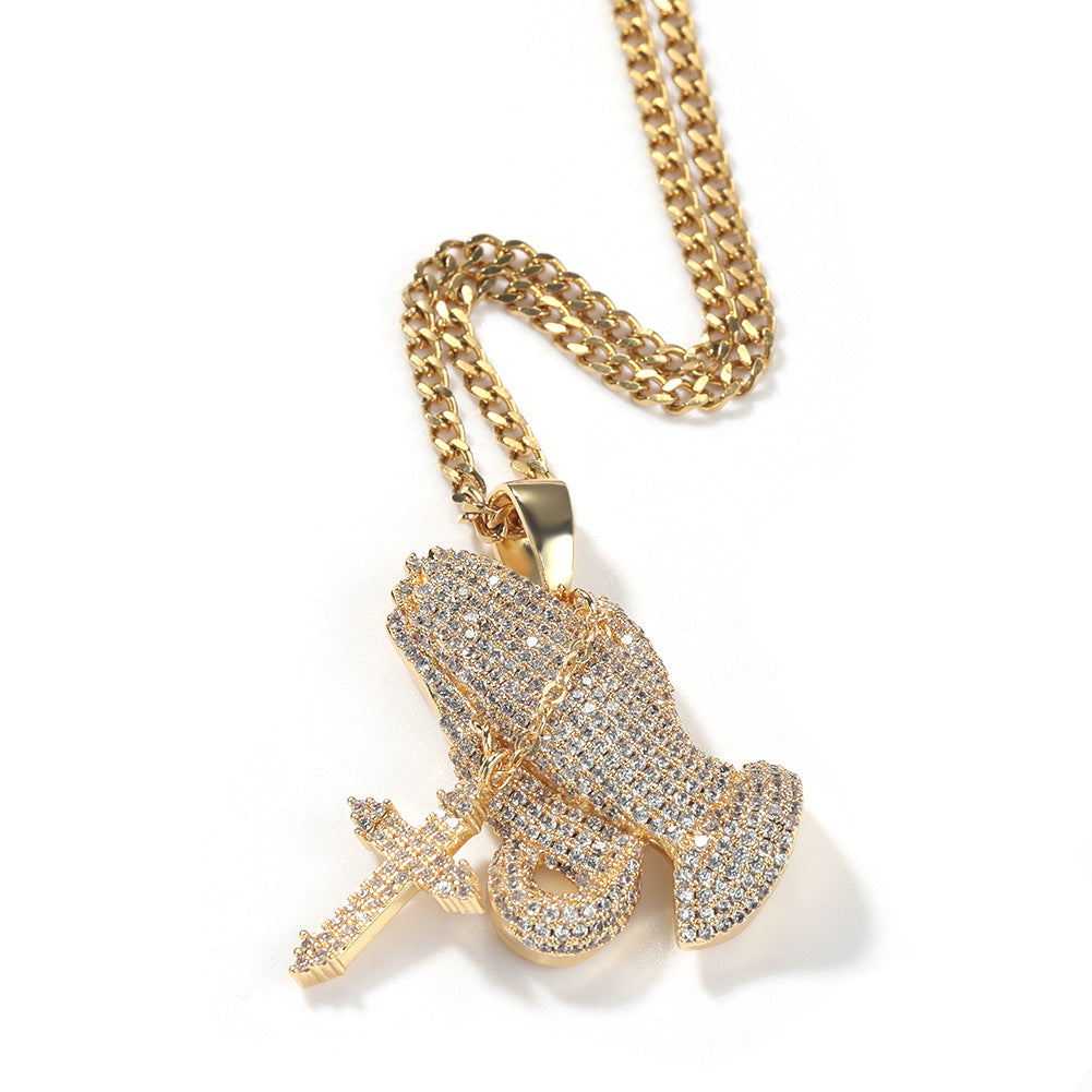 金色+3mm24inch不锈钢古巴链 product image