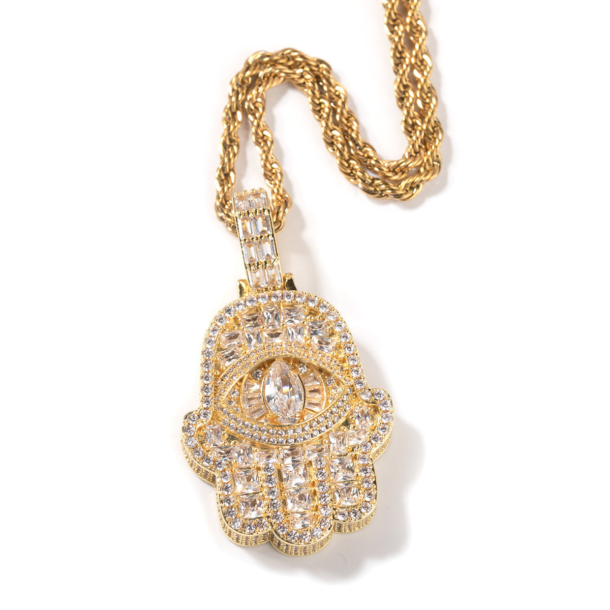 金色+3mm24inch麻花链 product image