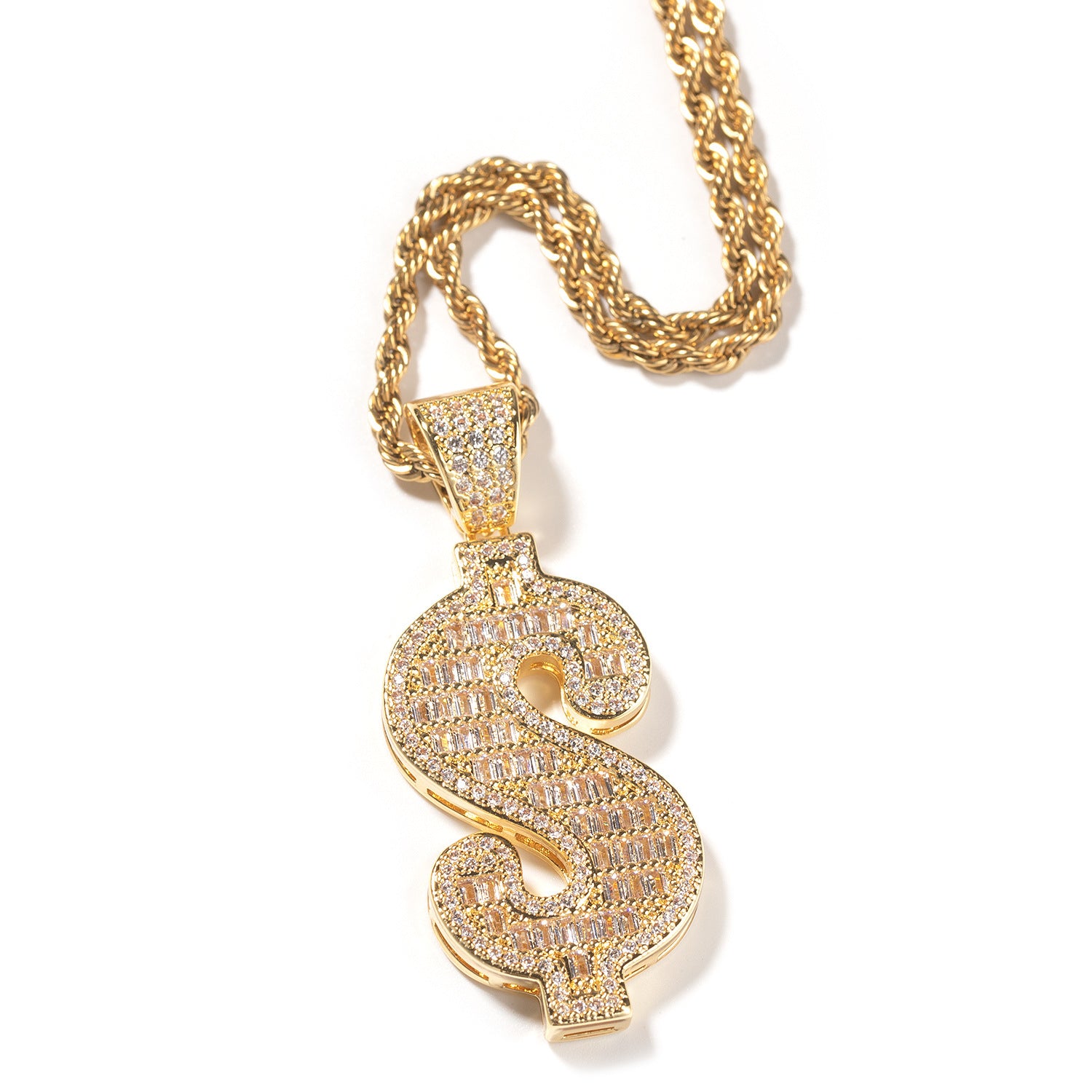 金色·+3mm24inch麻花链
