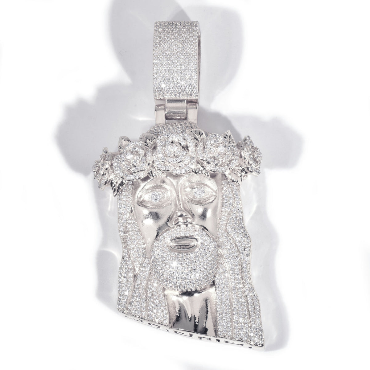 Iced Out Portrait Pendant Necklace product image