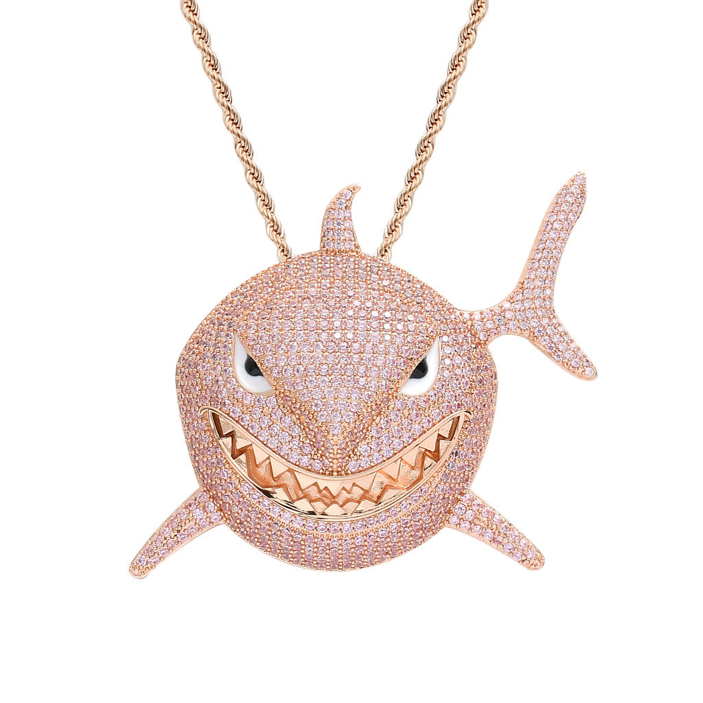 Hip Hop Cuban Link Cubic Zirconia Necklace for Men and Women