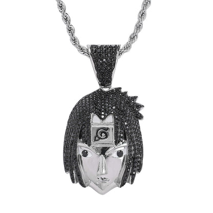 Hip Hop Fashion Cubic Zirconia Pendant Necklace for Men and Women