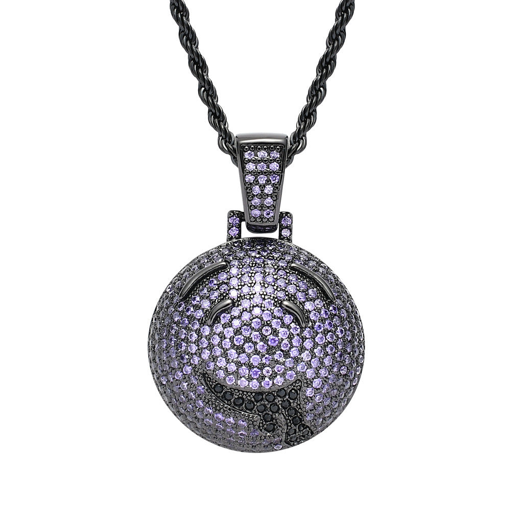 Hip Hop Fashion Copper Pendant Necklace for Men and Women