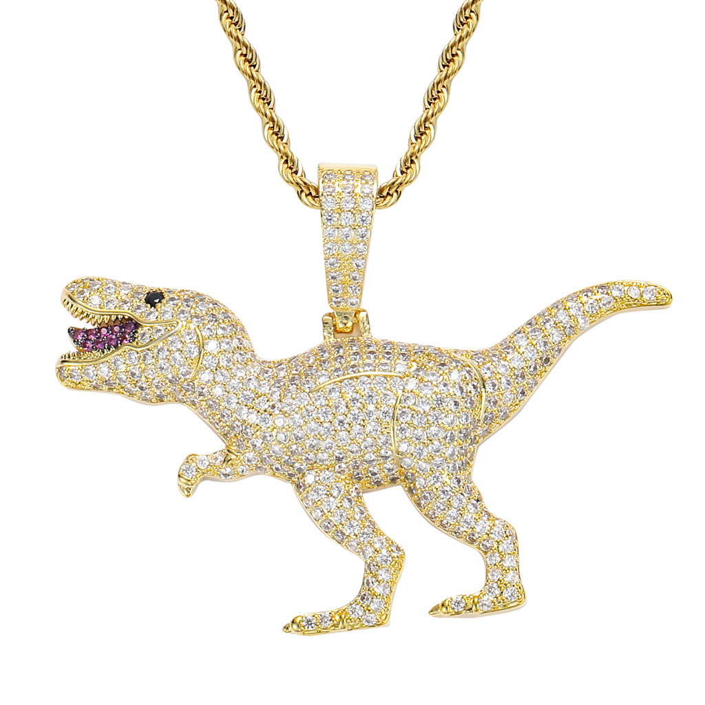 Hip Hop Cuban Link Bubble Cubic Zirconia Necklace for Men and Women