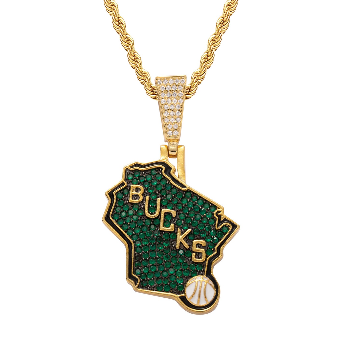 Hip Hop Tiger Copper Pendant Necklace for Men and Women