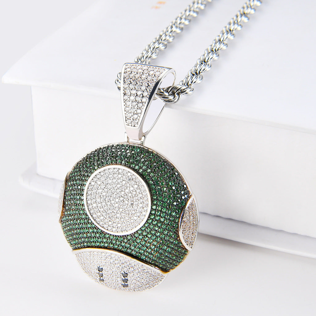 Hip Hop Fashion Copper Pendant Necklace for Men and Women