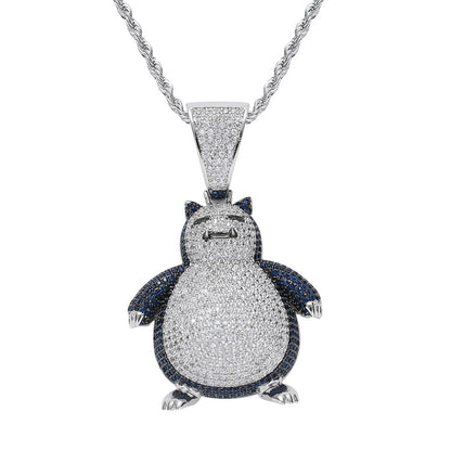 Hip Hop Fashion Copper Pendant Necklace for Men and Women