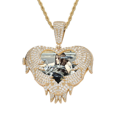 Hip Hop Diamond Shape Cuban Link Cubic Zirconia Necklace for Men and Women