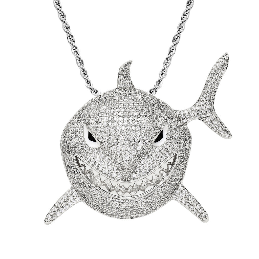 Hip Hop Cuban Link Cubic Zirconia Necklace for Men and Women