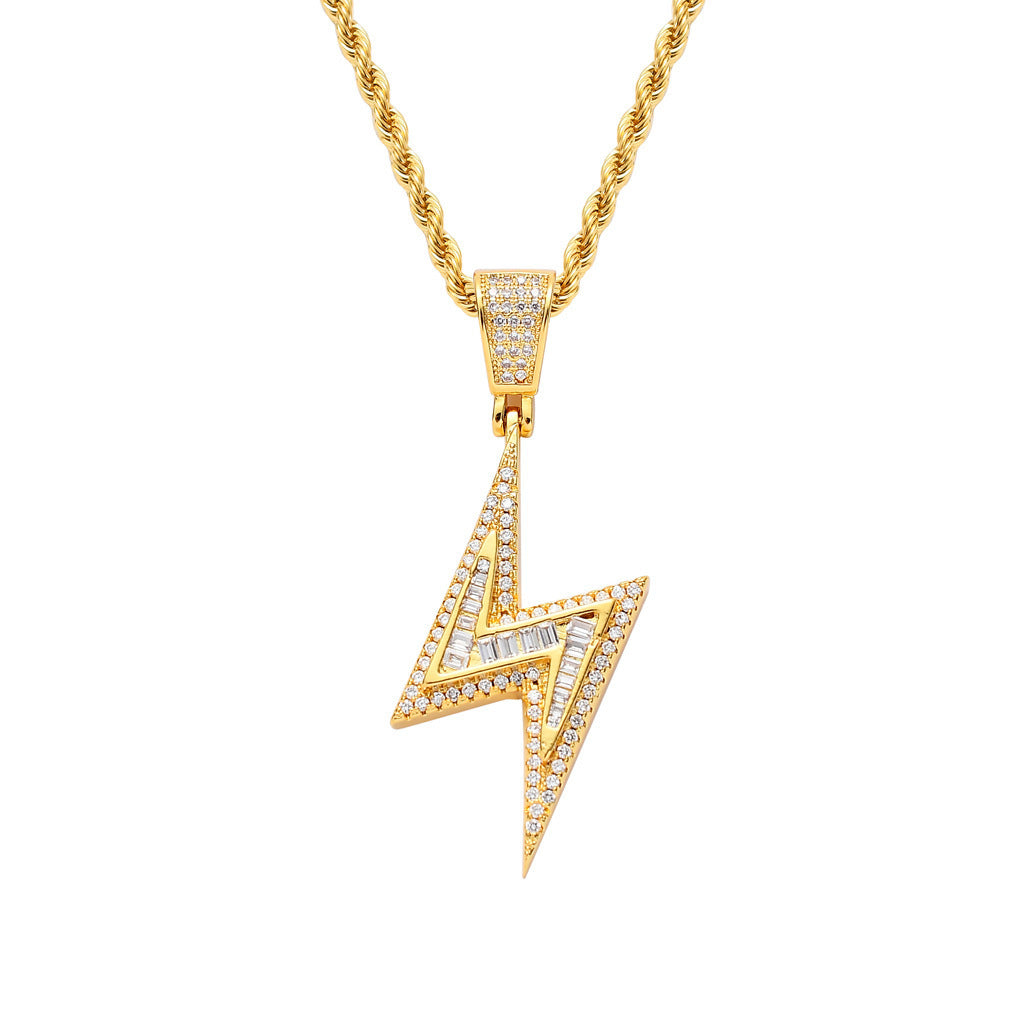 Hip Hop Iced Link Cubic Zirconia Necklace for Men and Women