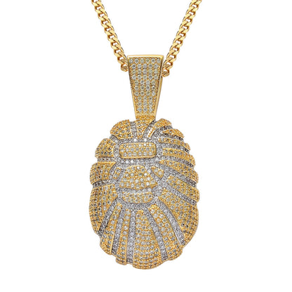Hip Hop Fashion Copper Pendant Necklace for Men and Women
