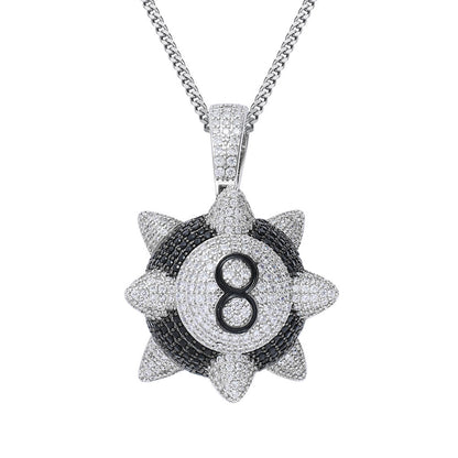 Hip Hop Fashion Copper Necklace for Men and Women