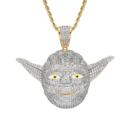 Hip Hop Fashion Stainless Steel Pendant Necklace for Men and Women