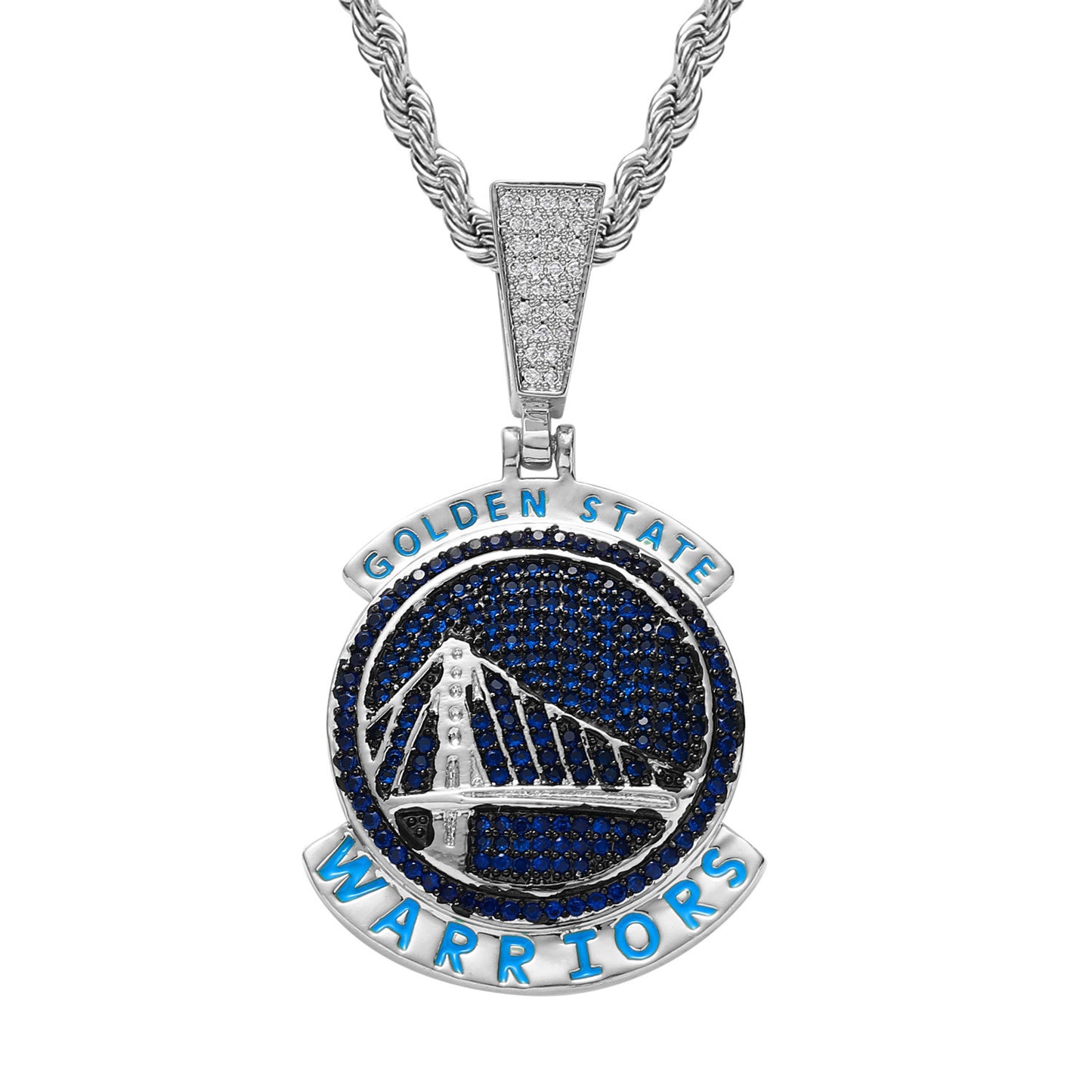 Hip Hop Panther Copper Pendant Necklace for Men and Women