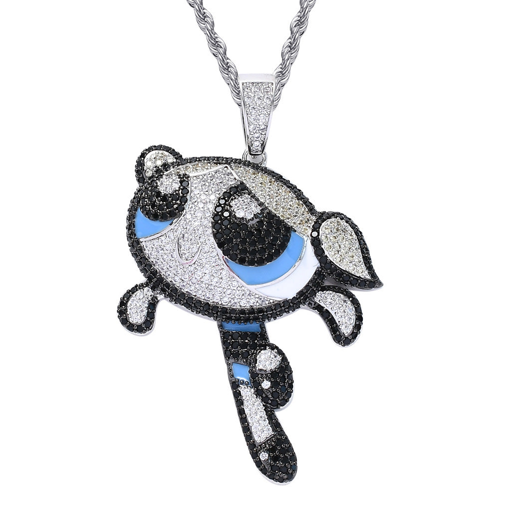 Hip Hop Fashion Copper Pendant Necklace for Men and Women
