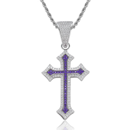 Hip Hop Fashion Cubic Zirconia Necklace for Men and Women