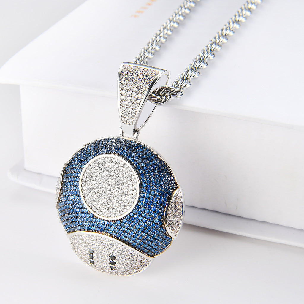 Hip Hop Fashion Copper Pendant Necklace for Men and Women