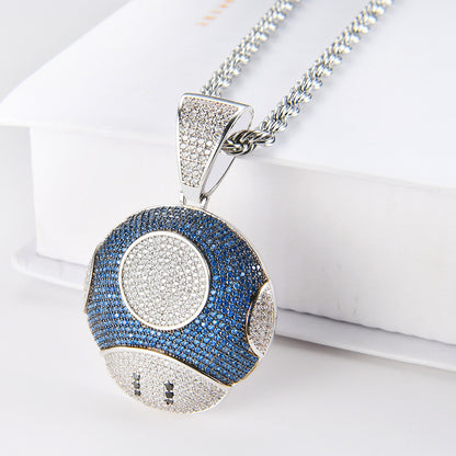 Hip Hop Fashion Copper Pendant Necklace for Men and Women