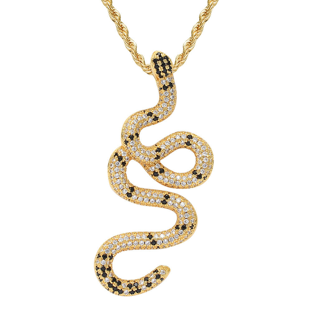 Light Luxury Cross Cubic Zirconia Pendant Necklace for Men and Women