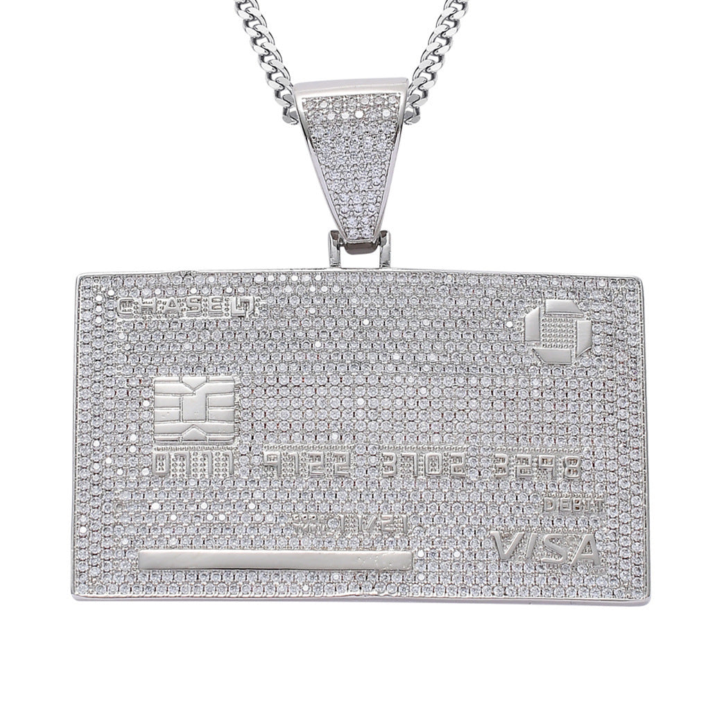 Hip Hop Fashion Copper Pendant Necklace for Men and Women