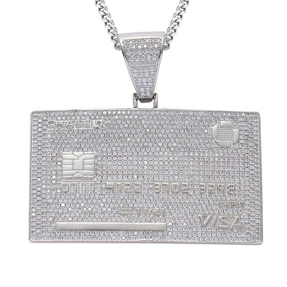 Hip Hop Fashion Copper Pendant Necklace for Men and Women