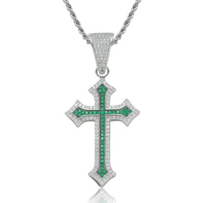 Hip Hop Fashion Cubic Zirconia Necklace for Men and Women