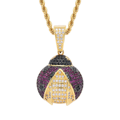 Hip Hop Vintage Fashion Copper Pendant Necklace for Men and Women