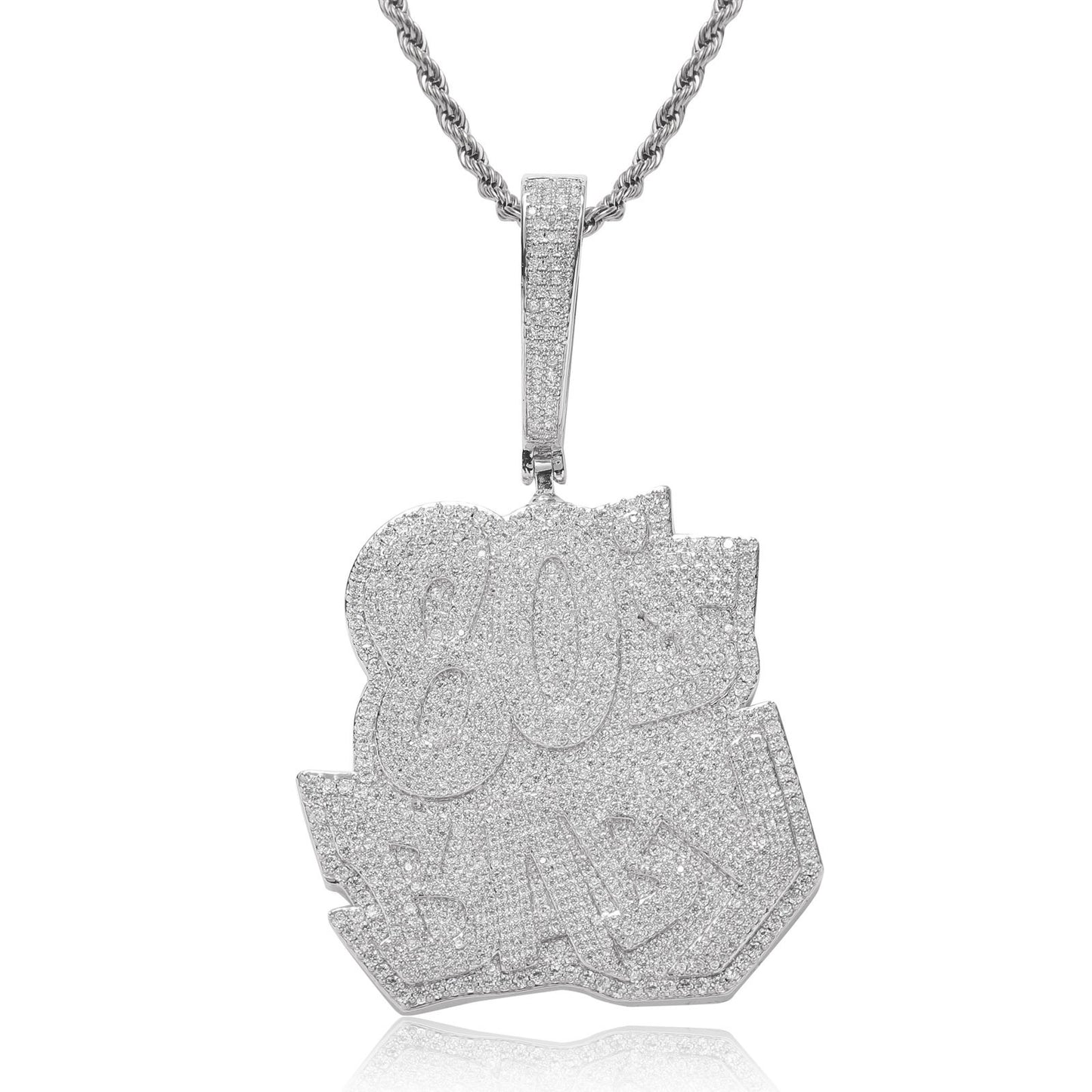 Hip Hop Fashion Copper Pendant Necklace for Men and Women