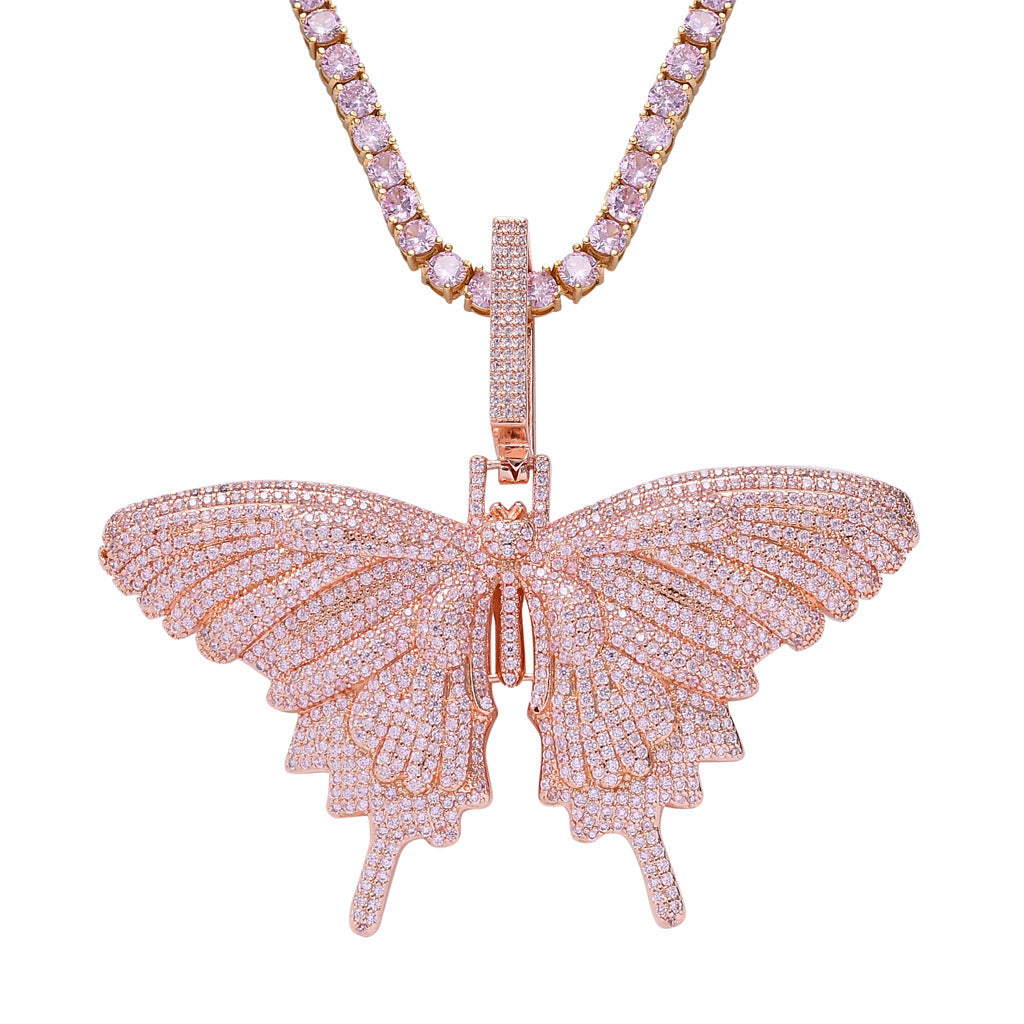 Hip Hop Vintage Fashion Copper Pendant Necklace for Men and Women