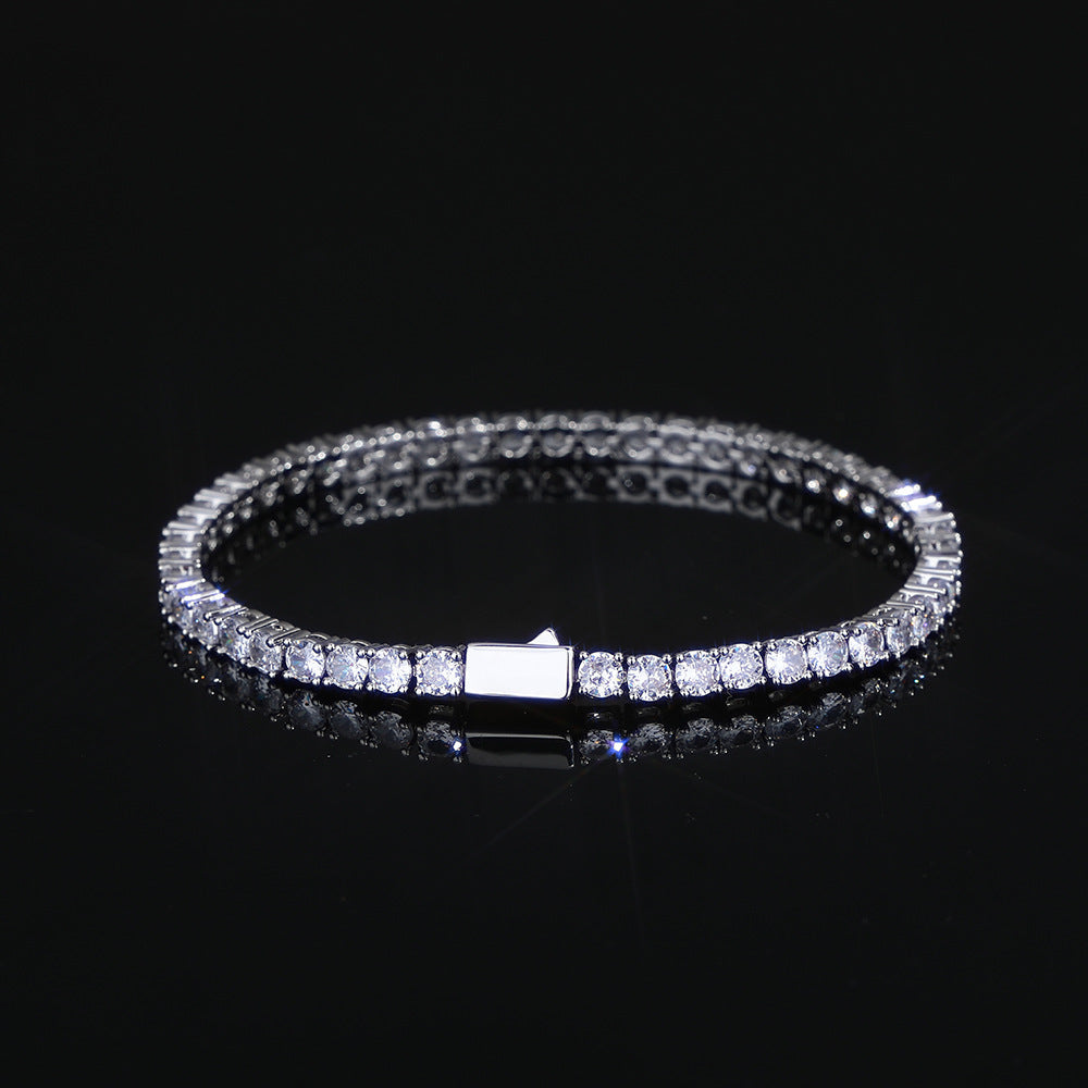 3-5 mm Round CZ Tennis Copper Bracelet - CHA005 product image