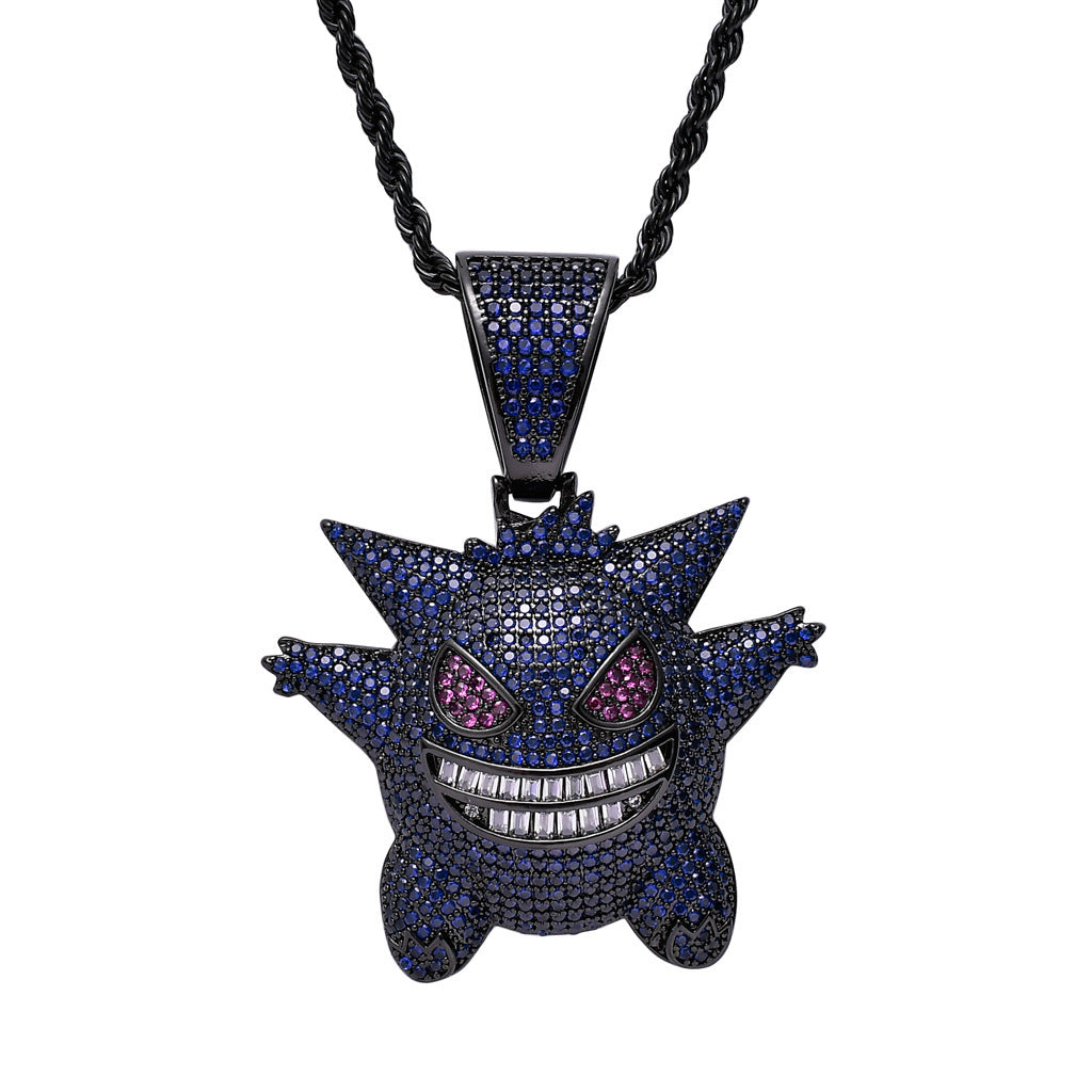 Hip Hop Fashion Copper Pendant Necklace for Men and Women