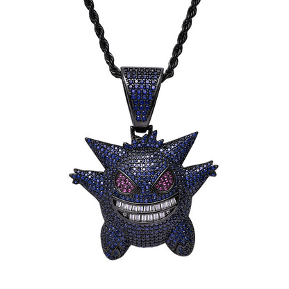 Hip Hop Fashion Copper Pendant Necklace for Men and Women