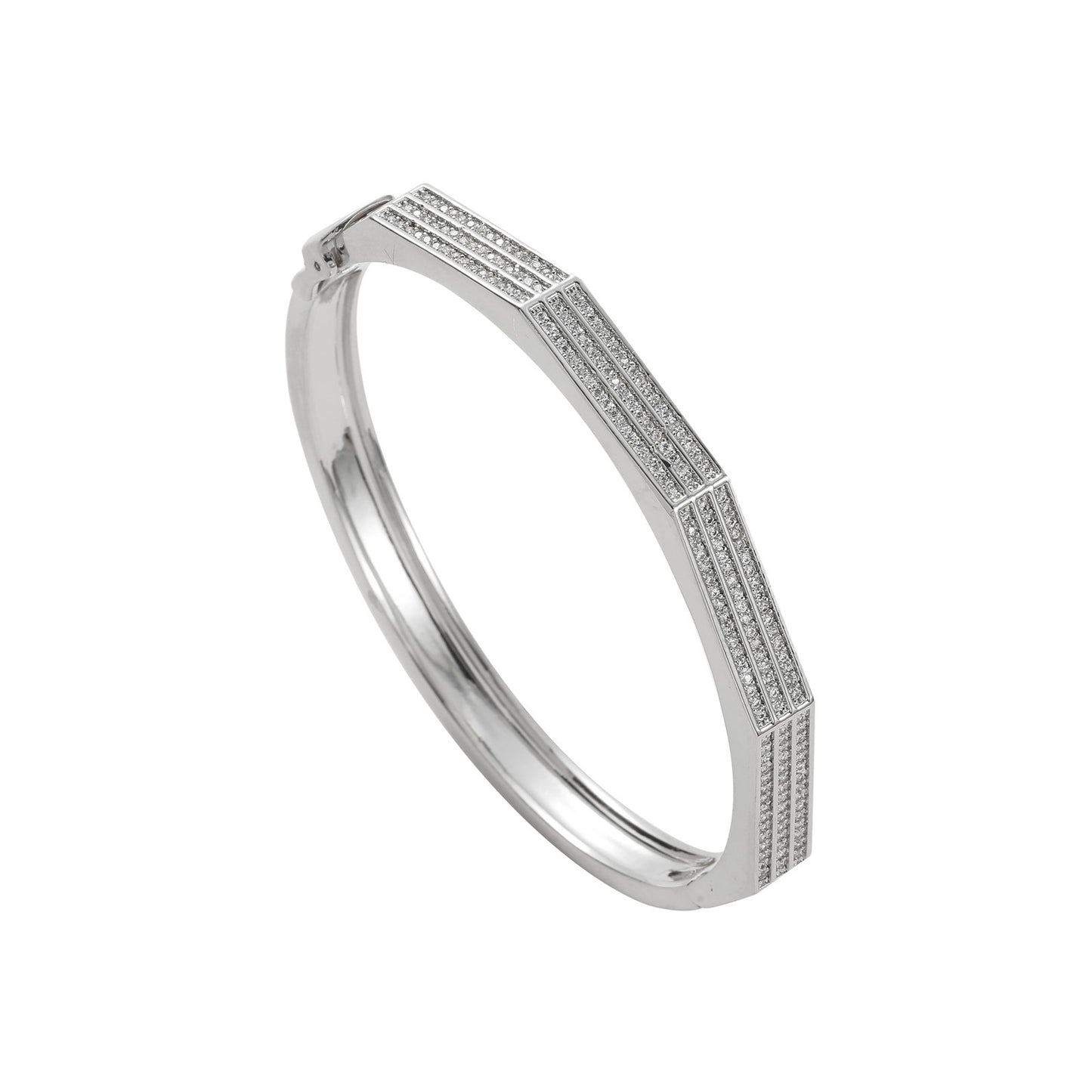 Fashion Cubic Zirconia Bracelet for Men and Women