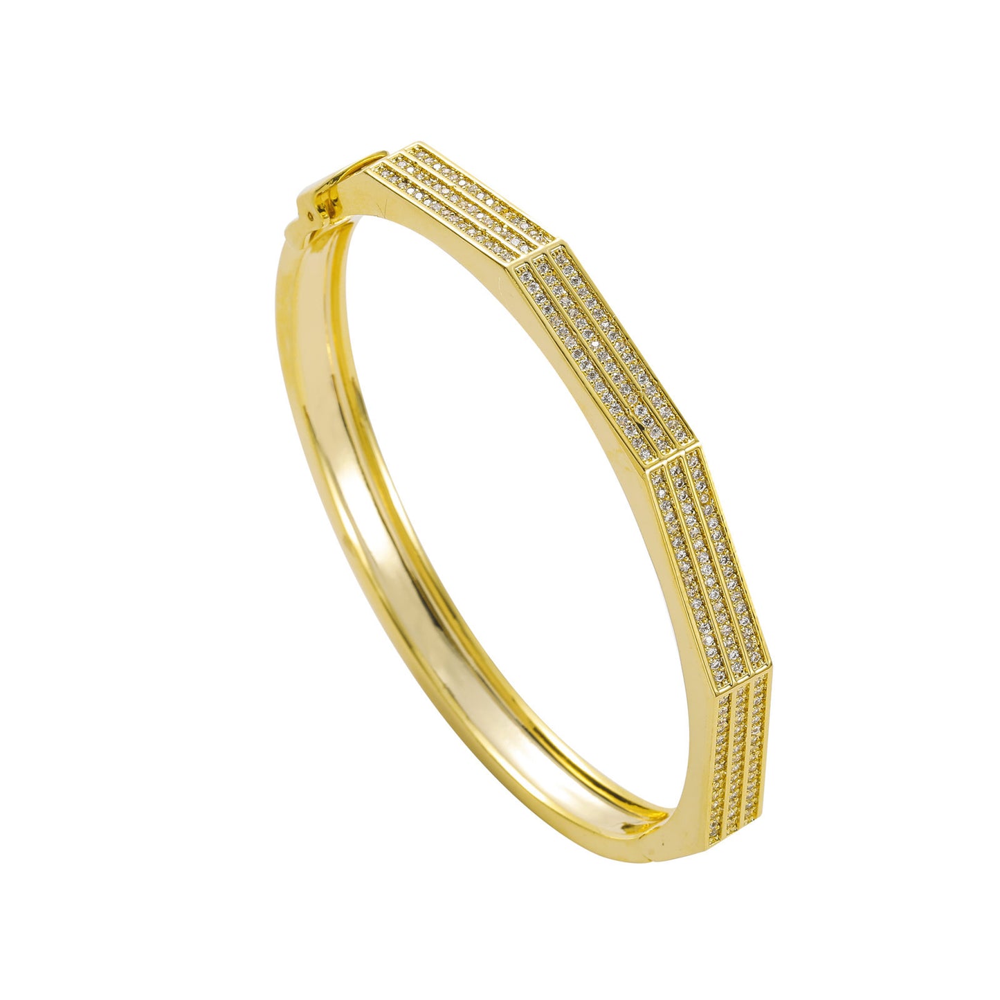 Fashion Cubic Zirconia Bracelet for Men and Women