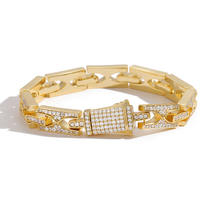 Light Luxury Fashion Copper Bracelet for Men and Women