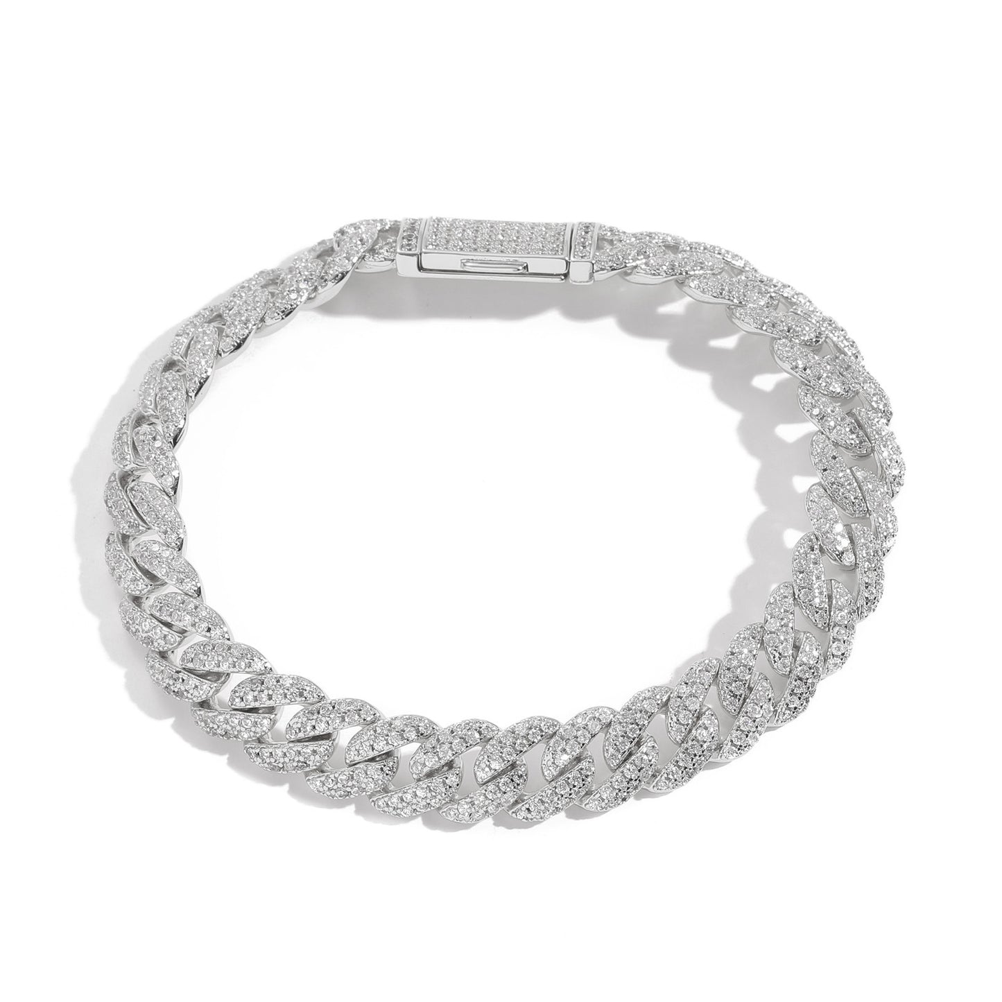 Hip Hop Minimalist Cuban Link Copper Bracelet for Men