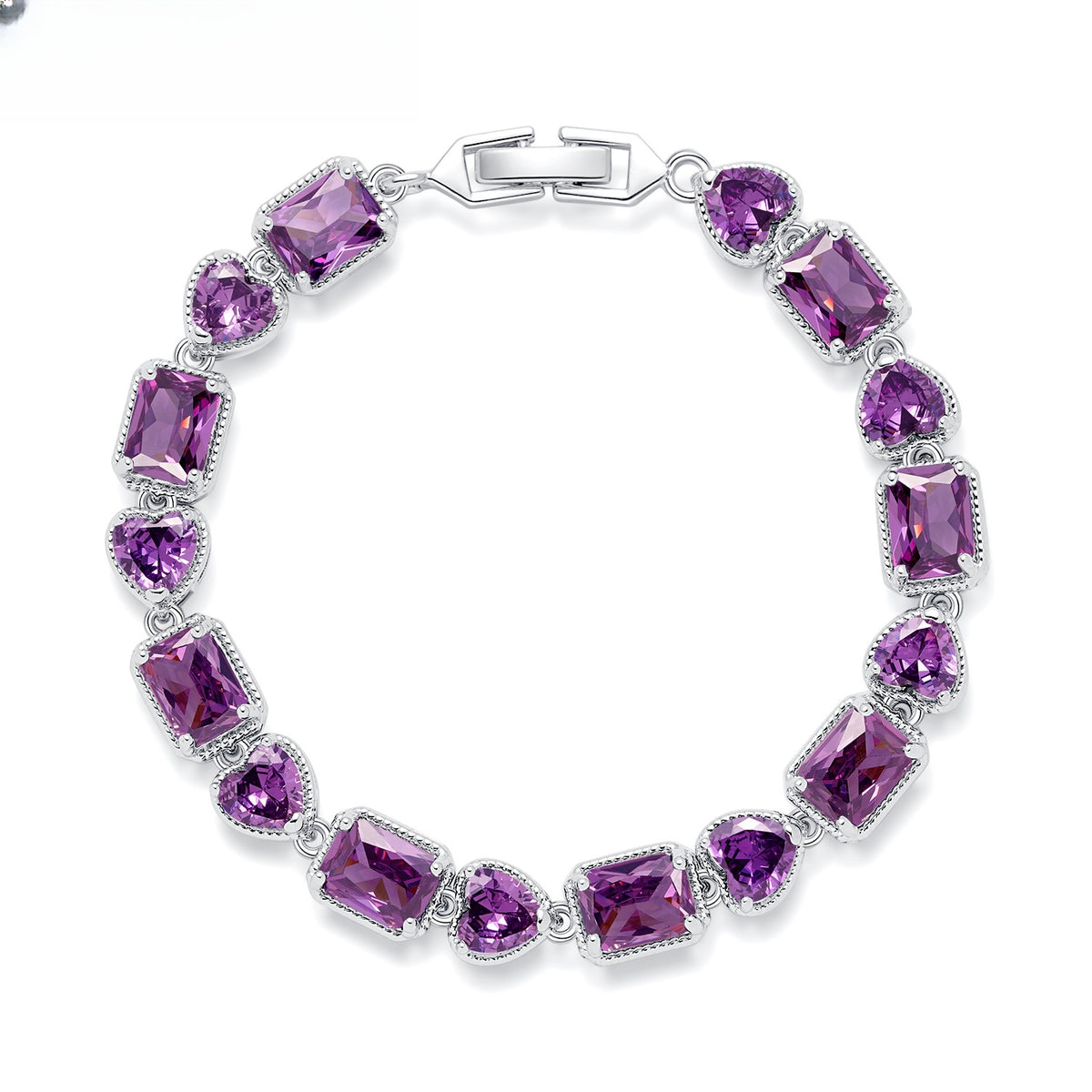 Heart Gem Statement Bracelet for Women product image