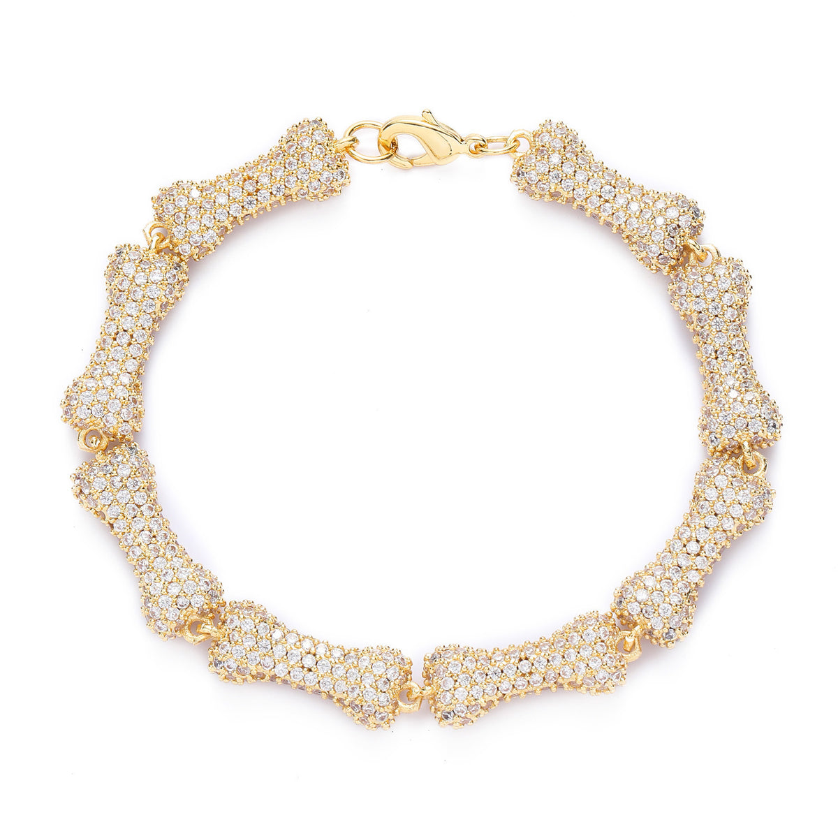 Hip Hop Fashion Cubic Zirconia Bracelet for Men and Women product image