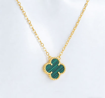 Elegant Clover Pendant Necklace for Women Dainty Everyday Layering Piece