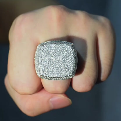 Iced Out Statement Ring