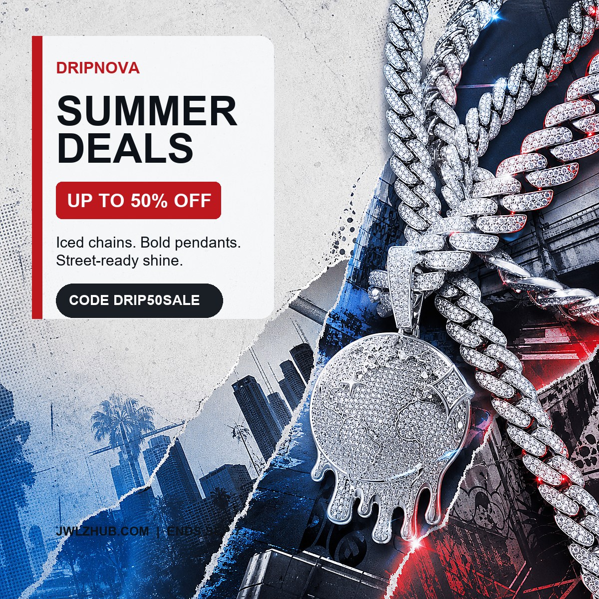 DripNova Hip Hop Jewelry