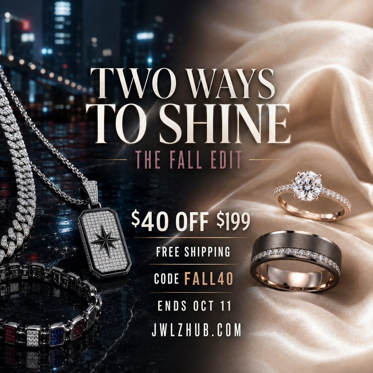 Fall Edit jewelry campaign